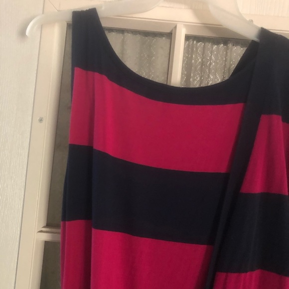 Dress set with matching wrap tie sweater - Picture 3 of 3